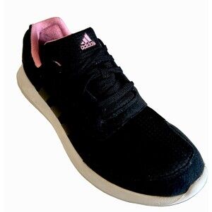 Adidas Element Refresh Supercloud Womens Sz 9 Black Pink Running Sneaker AF6474